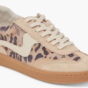 Dolce Vita Lt Leopard Suede Notice Sneaker